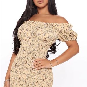 Fashion Nova 
Pick Me Floral Mini Dress